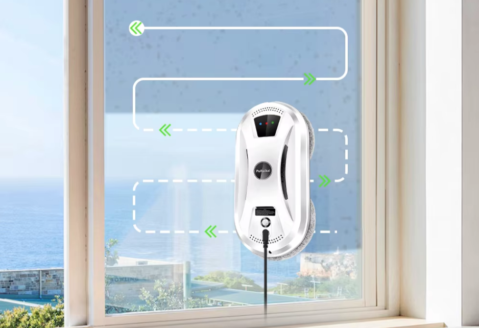 Robot lave vitre auto