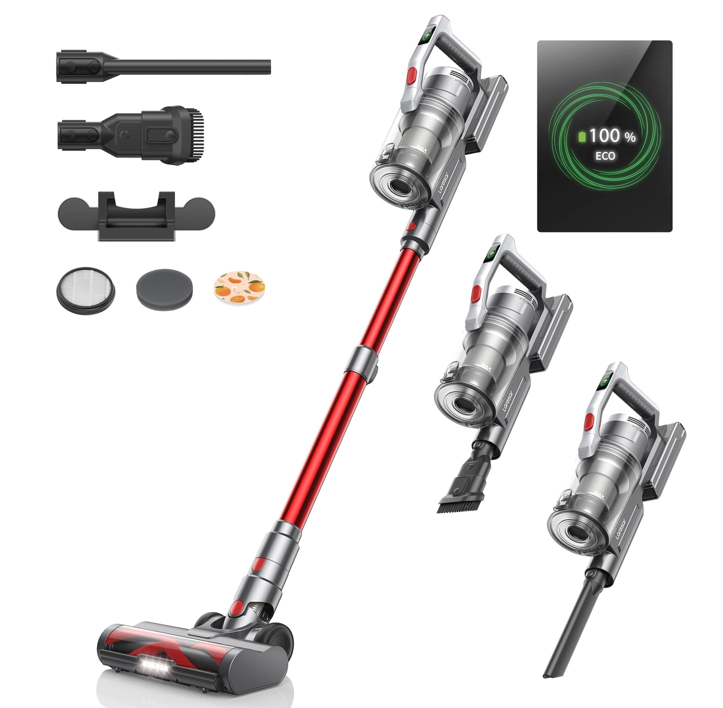 Aspirateur Balai Sans Fil LARESAR Elite 6