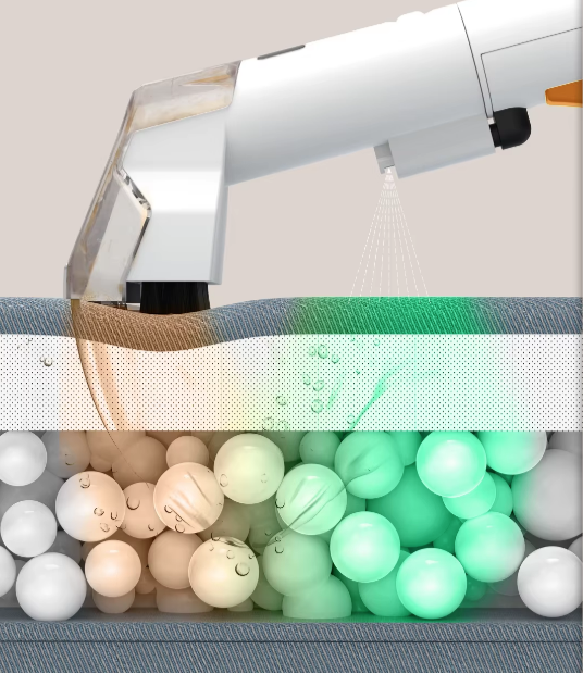 Shampouineuse 750W absorbe