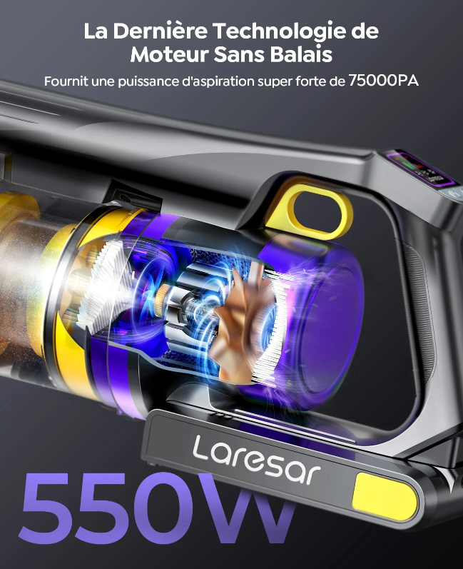 Aspirateur Balai Laresar x puissant