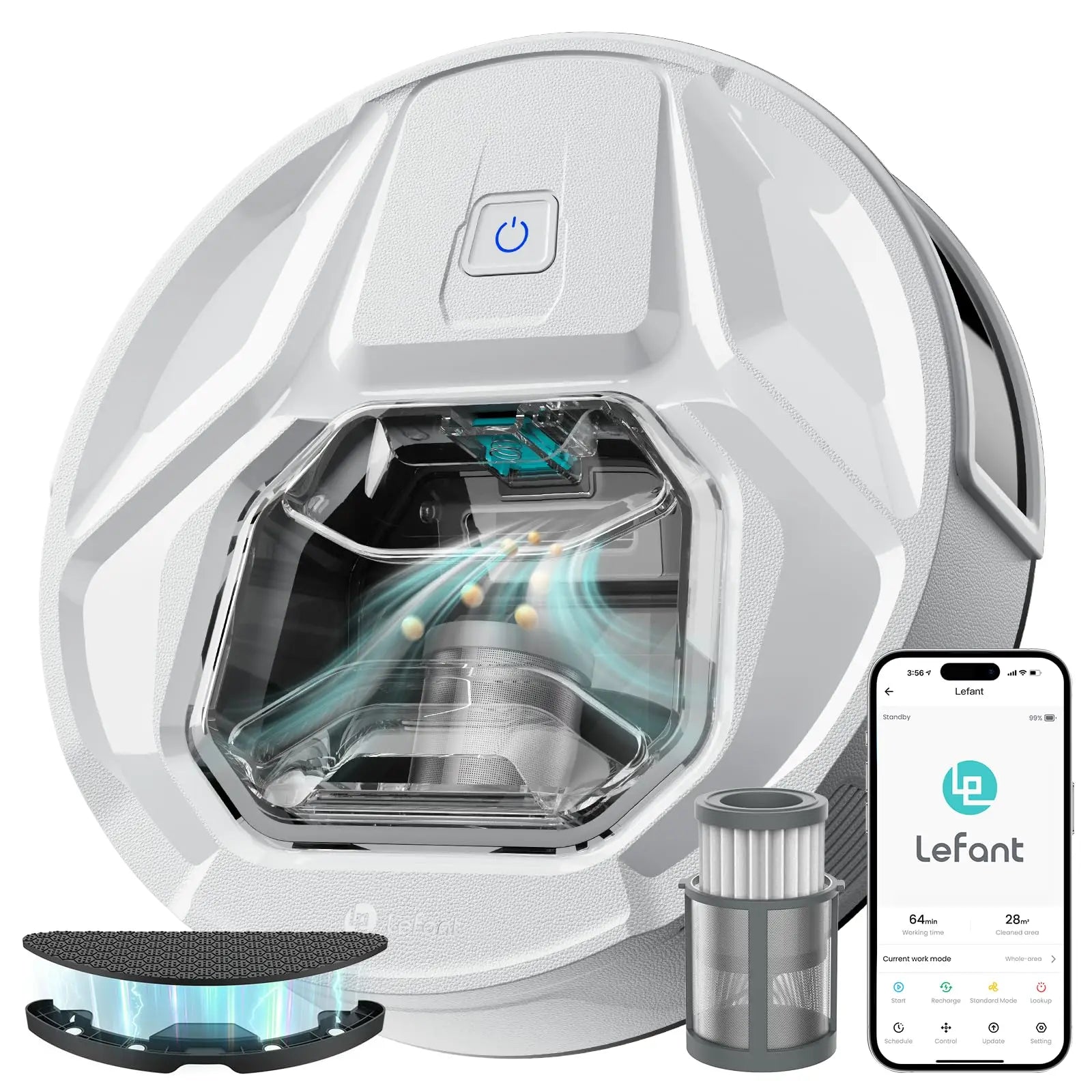 Aspirateur Robot M320 Blanc