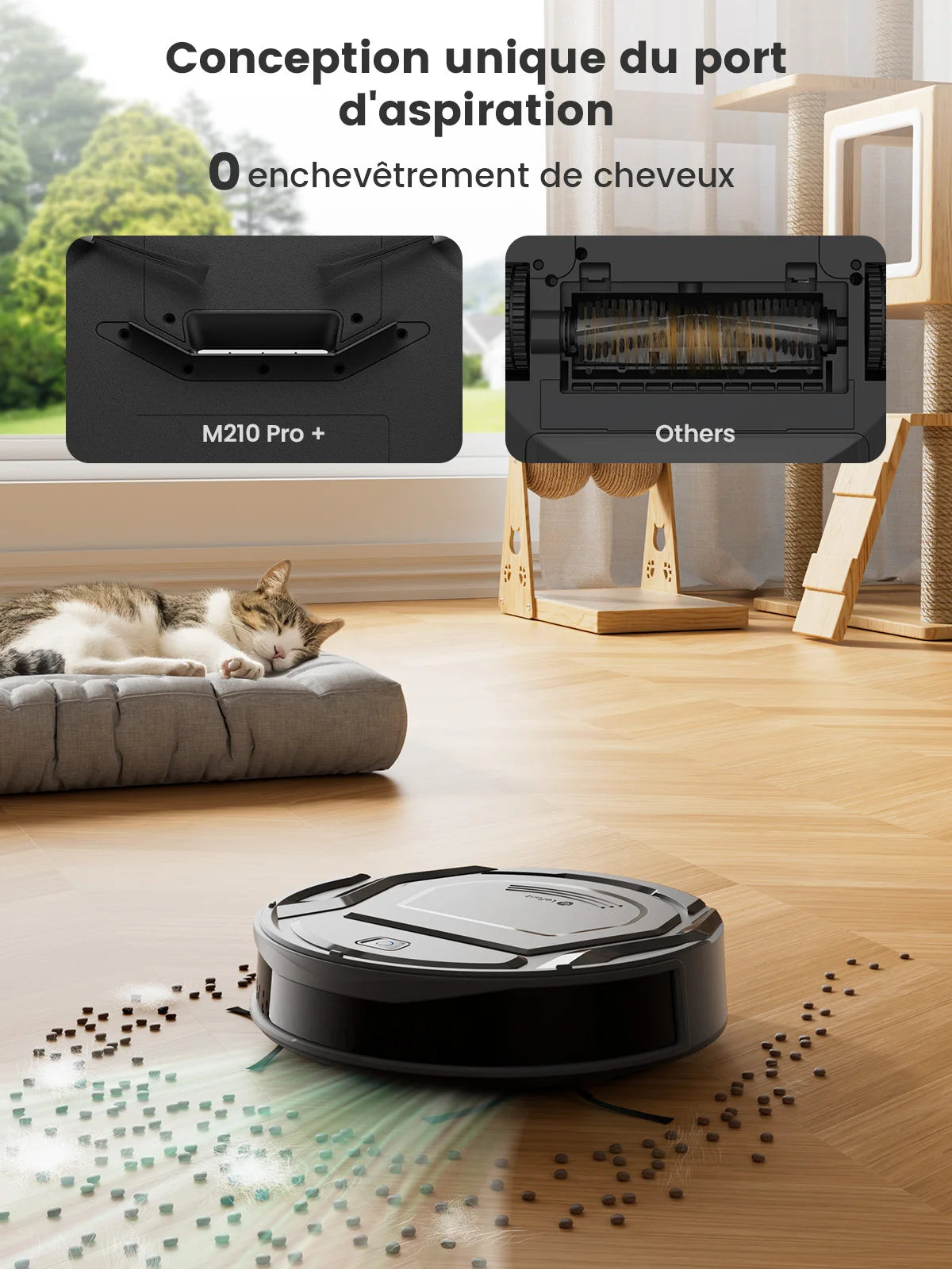 Aspirateur Robot m210 pro conception